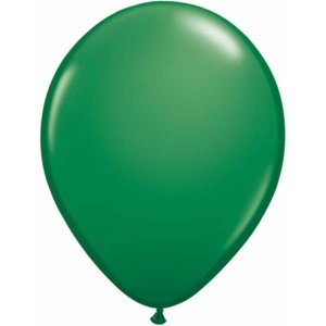 Green Latex Balloons (5pcs)