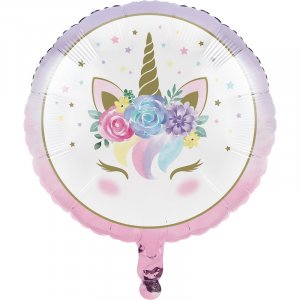 Baby Unicorn Foil Balloon (45cm)