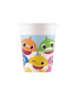 Baby Shark Paper Cups (8pcs)