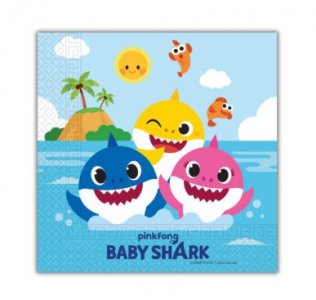 Baby Shark Luncheon Napkins (20pcs)