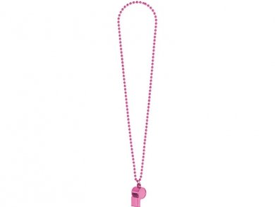 Fuchsia Whistle Necklace