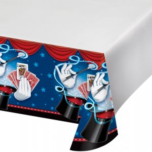 Magic Party plastic tablecover