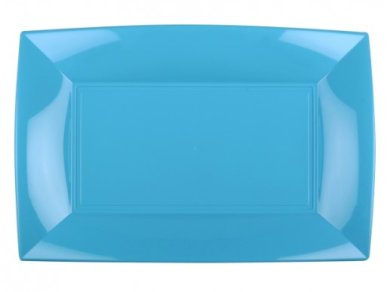 Light Blue Plastic Trays (3pcs)