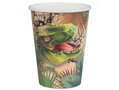 Jurassic Dinosaurs Paper Cups (10pcs)