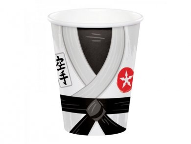 Karate Paper Cups (8pcs)