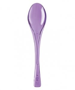 Lilac Dessert Spoons (20pcs)