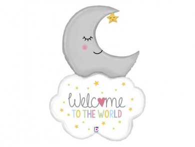 Welcome to The World Supershape Balloon (107cm)